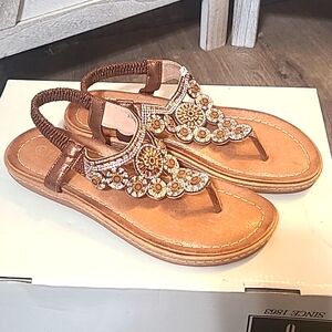 Yasirun Bling Slingback Sandals